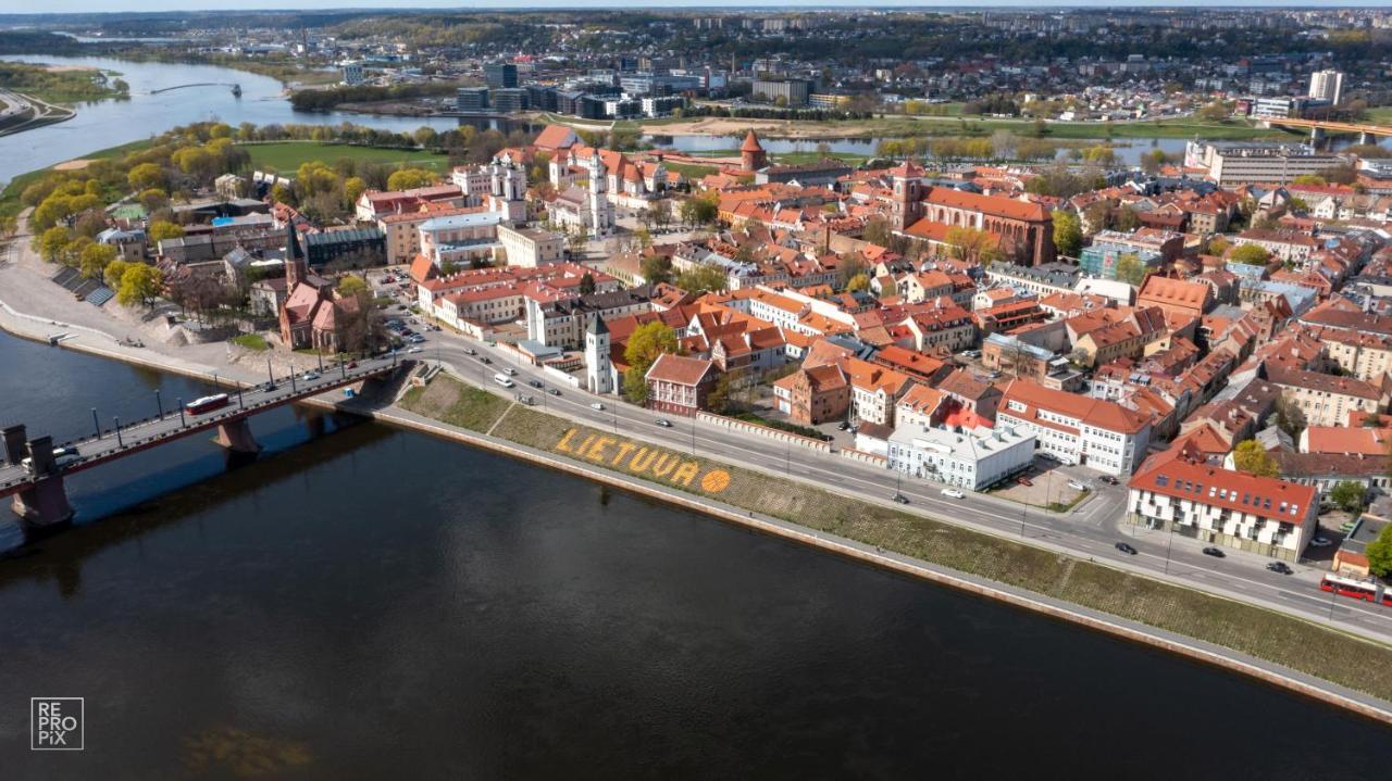 Kaunas Old Town Apartment With Underground Parking Esterno foto