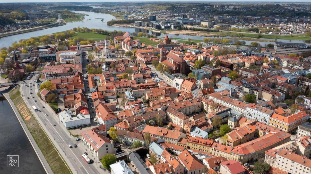 Kaunas Old Town Apartment With Underground Parking Esterno foto