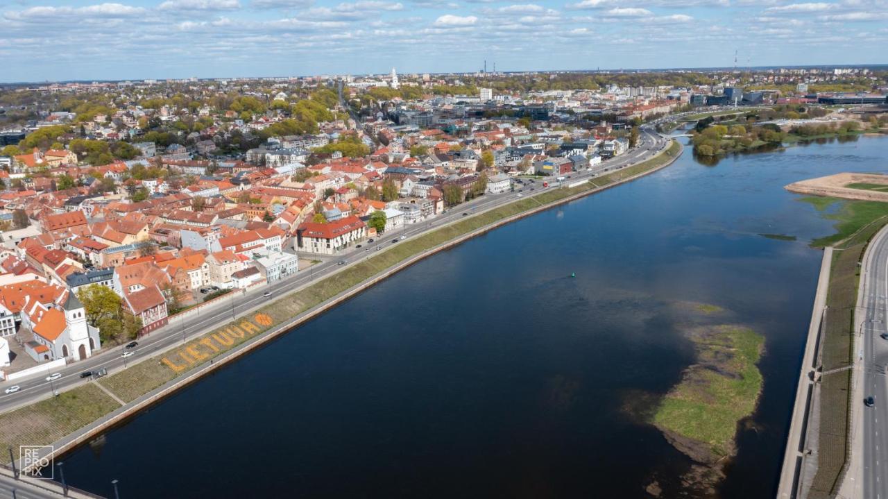 Kaunas Old Town Apartment With Underground Parking Esterno foto